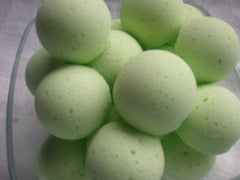 14 bath bombs in Darlin' Clementine gift bag bath fizzies, great for dry skin, shea, cocoa, 7 ultra rich oils
