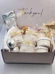 Spa Gift Box - Exquisite - Relaxation Spa Set | Unwind Spa Gift for Her | Self Care | Pamper Gift Best Friend Mom | Home Spa Day | Anniversary Gift Box