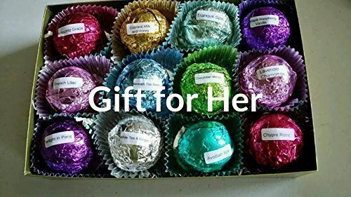 BATH BOMB GIFT SET 12 bath bombs, 2.5 oz each, moisturize dry skin, USA Made