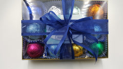 Gift Set with 12 foil wrapped 2.5 oz bath bombs, great for dry skin, Manly Scents