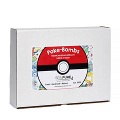 Bath Bombs for Kids: With Toys Inside, Pokemon-Inspired, Moisturizing, Natural, Large Colorful Bath Bombs (12 Count) Pack of 1