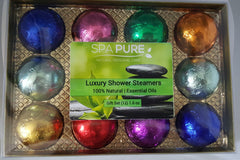 Spa Pure Luxury Aromatherapy Shower Bombs/Shower Steamers Gift Set