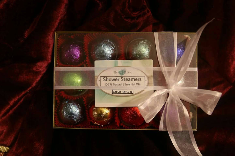 Gift Set for Mom with 12 foil wrapped 2.5 oz bath bombs, great for dry skin, Favorite scents for women