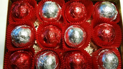 Gift Set (Romance) with 12 luxury bath bomb fizzies - foil wrapped 2.25 oz each, perfect gifts!!