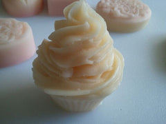 10 Cupcake Soaps shea butter and goat's milk soap (small 1.25 oz) you select scent and color ultra rich