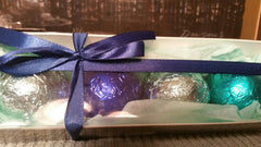 4 Aromatherapy Shower Bombs 1.6 oz each Gift Box 100% Natural/Organic Essential Oils