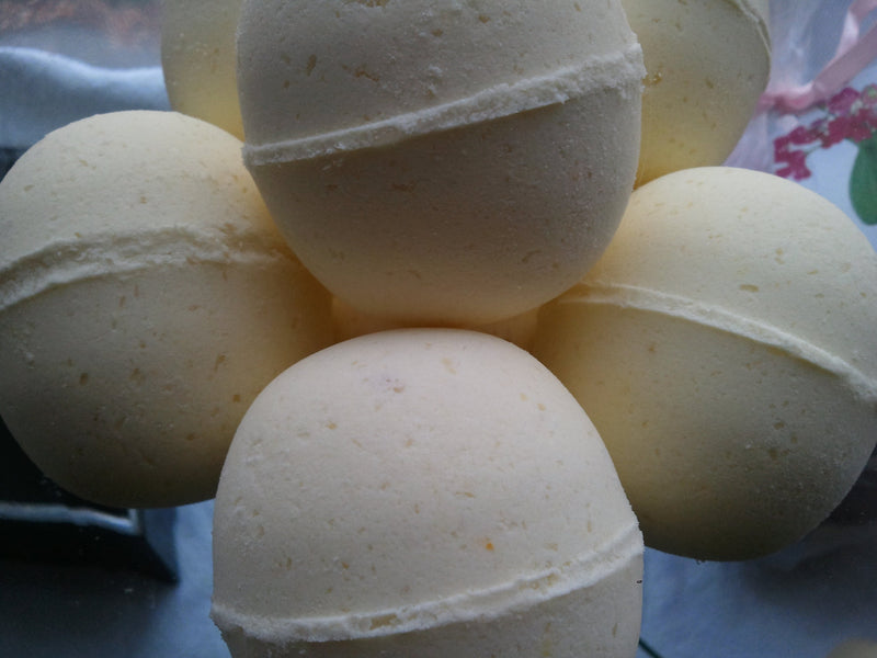 3 Luxury Oatmeal Milk and Honey Bath Bomb fizzies 5.5 oz each, ultra-moisturizing